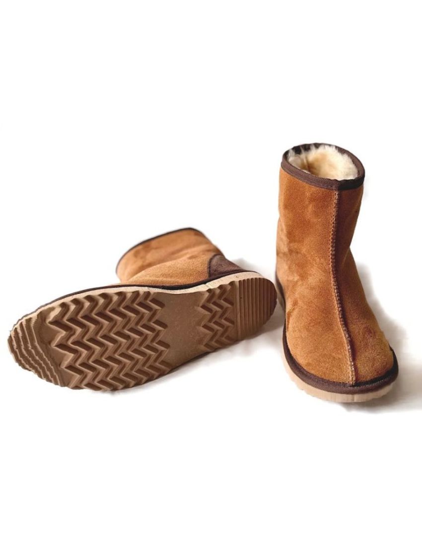 Regulatie rammelaar Komkommer Ankle Snugg Boots | enkelhoge boots van 100% Australische sheepskin voor  heren | WOOLLIES