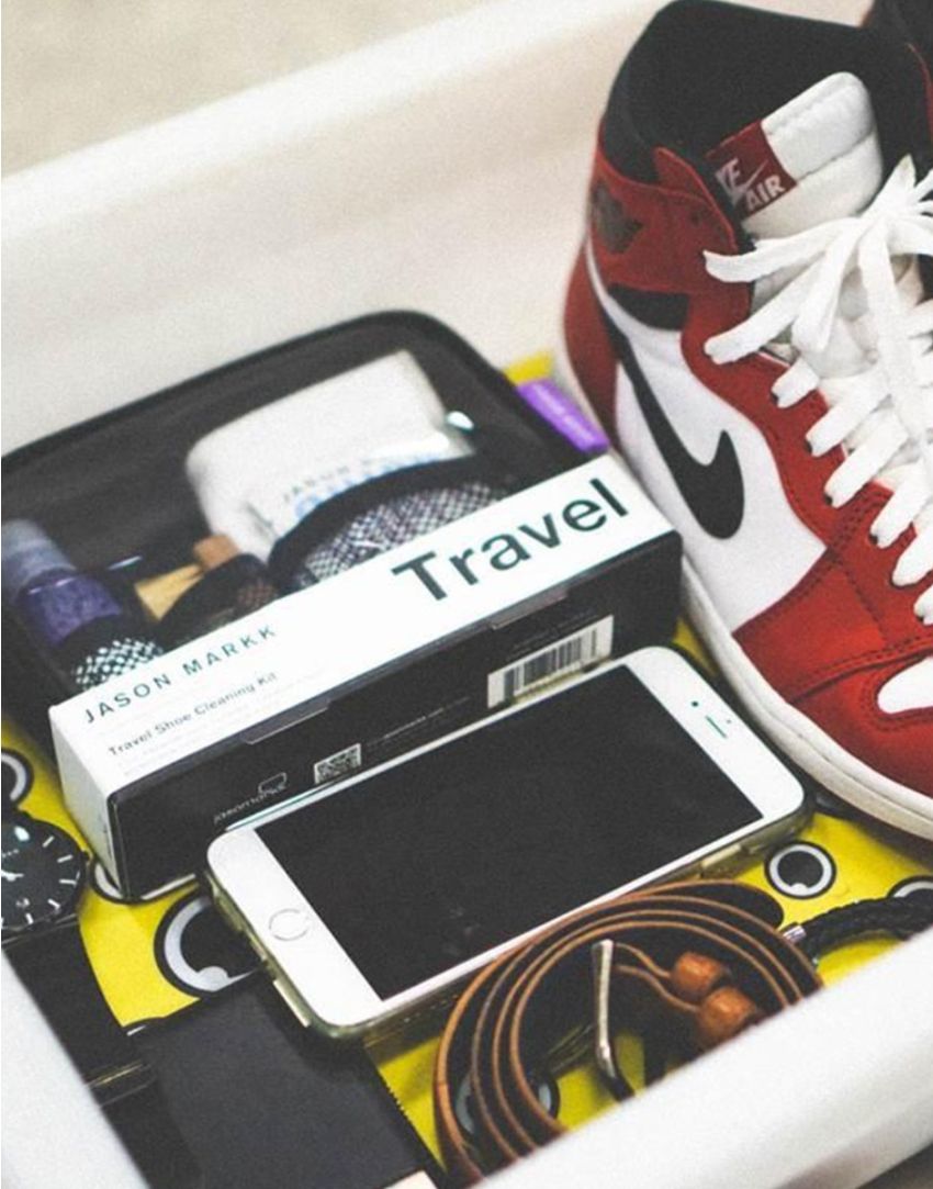 Shoe care travel kit clearance